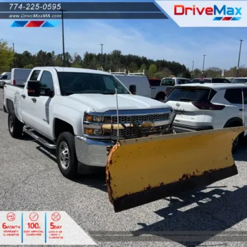 White 2019 Chevrolet Silverado 2500 HD Double Cab Work Truck Pickup 4D 6 1/2 ft for sale in West Bridgewater, MA