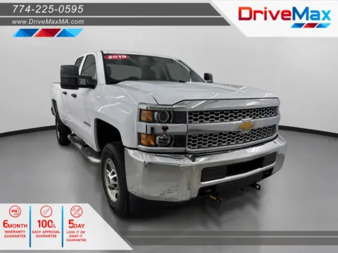 White 2019 Chevrolet Silverado 2500 HD Double Cab Work Truck Pickup 4D 6 1/2 ft for sale in West Bridgewater, MA