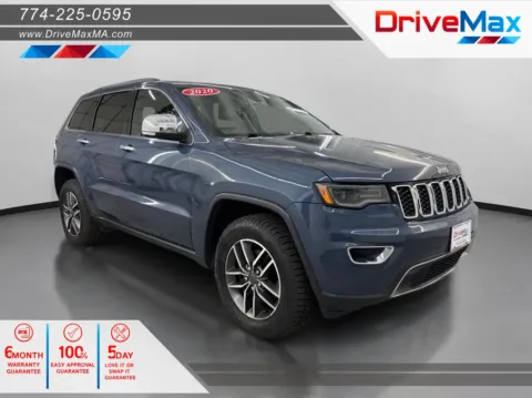 Blue 2020 Jeep Grand Cherokee Limited Sport Utility 4D for sale in West Bridgewater, MA
