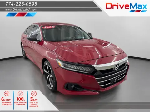 Red 2022 Honda Accord Sport Special Edition Sedan 4D for sale in West Bridgewater, MA