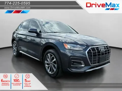 Gray 2021 Audi Q5 45 TFSI Premium Plus Sport Utility 4D for sale in West Bridgewater, MA