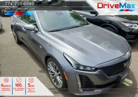 Gray 2021 Cadillac CT5 Premium Luxury Sedan 4D for sale in West Bridgewater, MA