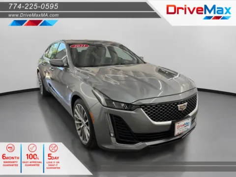Gray 2021 Cadillac CT5 Premium Luxury Sedan 4D for sale in West Bridgewater, MA