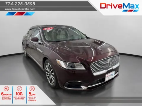 Red 2017 Lincoln Continental Select Sedan 4D for sale in West Bridgewater, MA