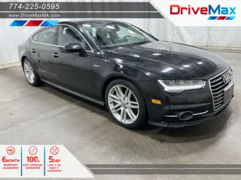 Black 2016 Audi A7 Premium Plus Sedan 4D for sale in West Bridgewater, MA