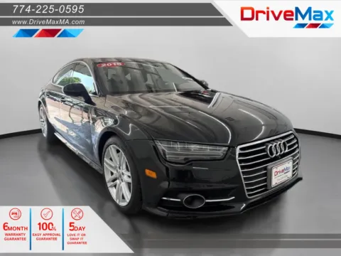 Black 2016 Audi A7 Premium Plus Sedan 4D for sale in West Bridgewater, MA