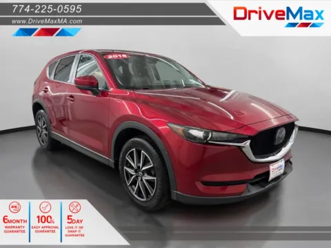 Red 2018 MAZDA CX-5 Touring Sport Utility 4D for sale in West Bridgewater, MA