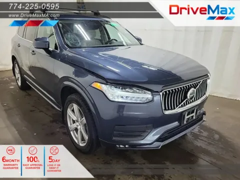 Blue 2020 Volvo XC90 T6 Momentum Sport Utility 4D for sale in West Bridgewater, MA