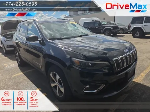 Black 2021 Jeep Cherokee Limited Sport Utility 4D for sale in West Bridgewater, MA