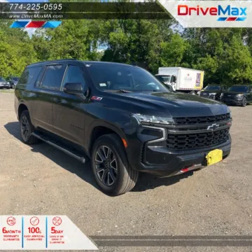 Black 2021 Chevrolet Suburban Z71 Sport Utility 4D for sale in West Bridgewater, MA