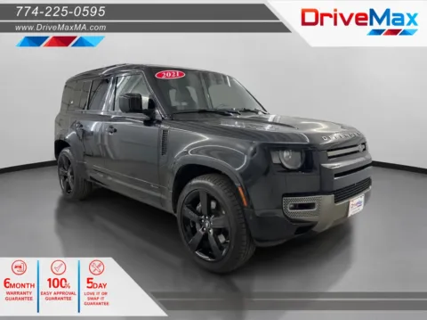 Black 2021 Land Rover Defender 110 X-Dynamic SE Sport Utility 4D for sale in West Bridgewater, MA