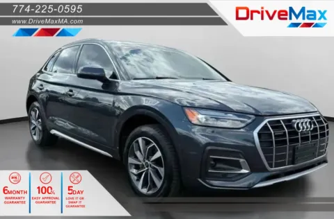 Gray 2021 Audi Q5 45 TFSI Premium Plus Sport Utility 4D for sale in West Bridgewater, MA