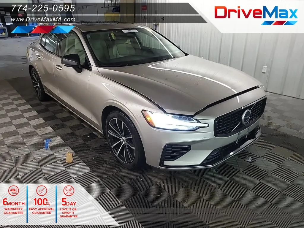 Gray 2023 Volvo S60 T8 Recharge Plus Dark Theme Sedan 4D for sale in West Bridgewater, MA