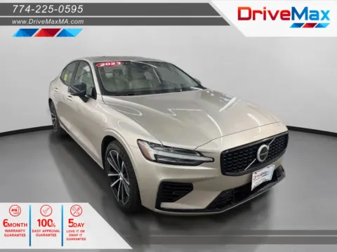 Gray 2023 Volvo S60 T8 Recharge Plus Dark Theme Sedan 4D for sale in West Bridgewater, MA