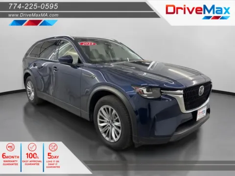 Blue 2024 MAZDA CX-90 3.3 Turbo Preferred Plus Sport Utility 4D for sale in West Bridgewater, MA