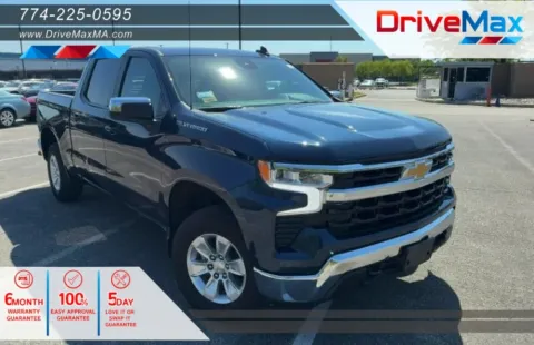 Blue 2023 Chevrolet Silverado 1500 Crew Cab LT Pickup 4D 5 3/4 ft for sale in West Bridgewater, MA