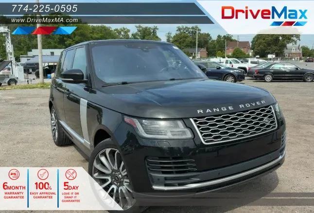Black 2019 Land Rover Range Rover Sport Utility 4D for sale in West Bridgewater, MA