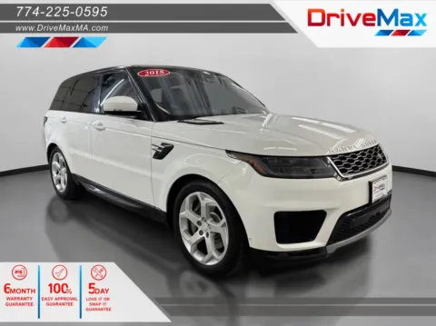 White 2018 Land Rover Range Rover Sport HSE Sport Utility 4D for sale in West Bridgewater, MA