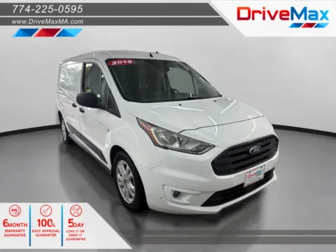 White 2019 Ford Transit Connect Cargo XLT Van 4D for sale in West Bridgewater, MA
