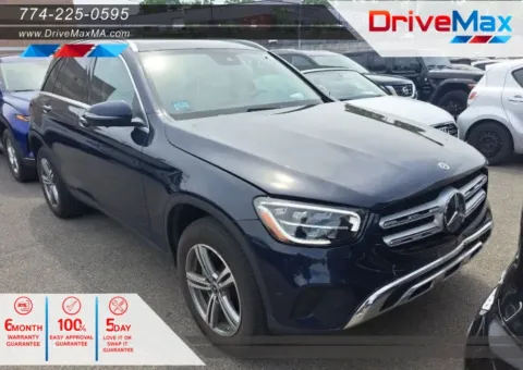 Blue 2022 Mercedes-Benz GLC 300 4MATIC Sport Utility 4D for sale in West Bridgewater, MA