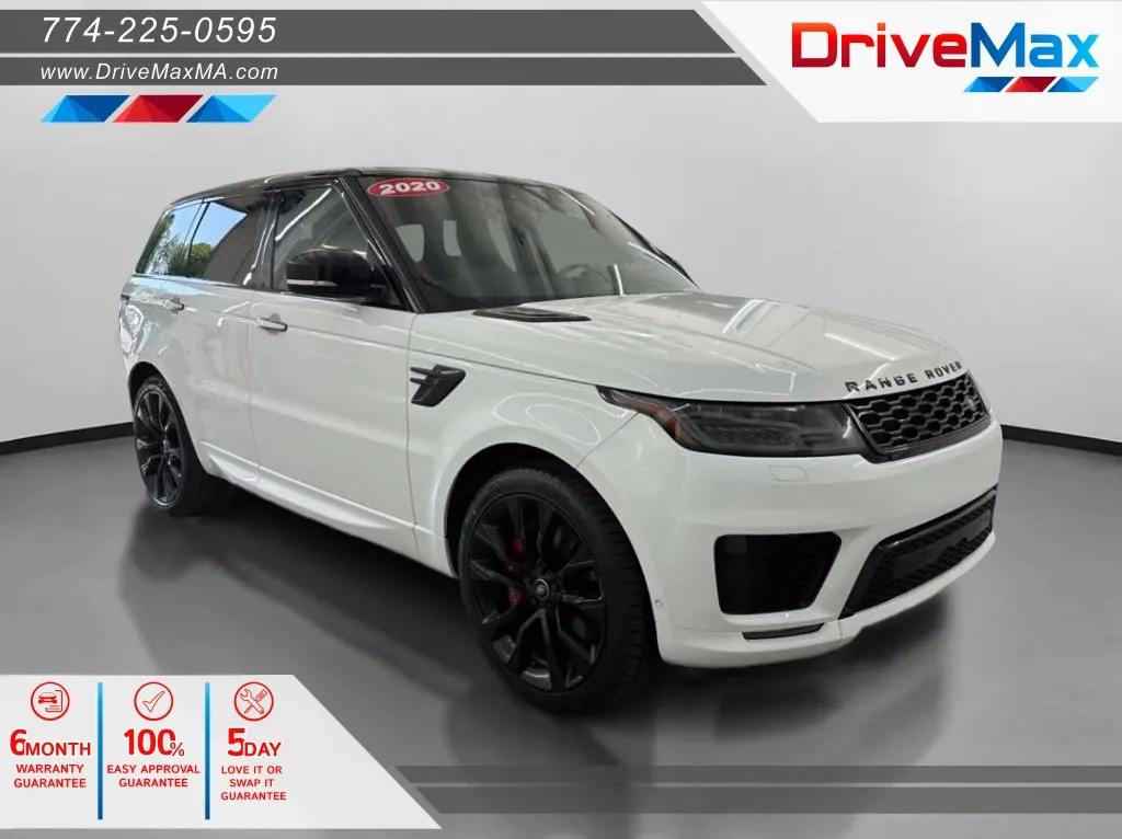 White 2020 Land Rover Range Rover Sport HST Sport Utility 4D for sale in West Bridgewater, MA