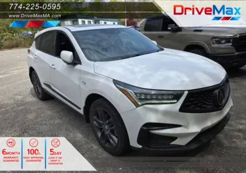 White 2021 Acura RDX SH-AWD w/A-SPEC Pkg Sport Utility 4D for sale in West Bridgewater, MA