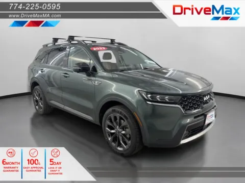 Green 2022 Kia Sorento X-Line SX-Prestige Sport Utility 4D for sale in West Bridgewater, MA