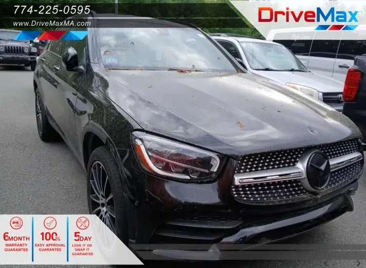 Black 2021 Mercedes-Benz GLC 300 4MATIC Sport Utility 4D for sale in West Bridgewater, MA