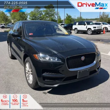 Black 2020 Jaguar F-PACE 30t Prestige Sport Utility 4D for sale in West Bridgewater, MA