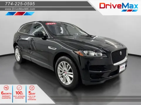 Black 2020 Jaguar F-PACE 30t Prestige Sport Utility 4D for sale in West Bridgewater, MA