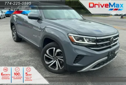 Gray 2021 Volkswagen Atlas Cross Sport SEL Premium 4Motion Sport Utility 4D for sale in West Bridgewater, MA