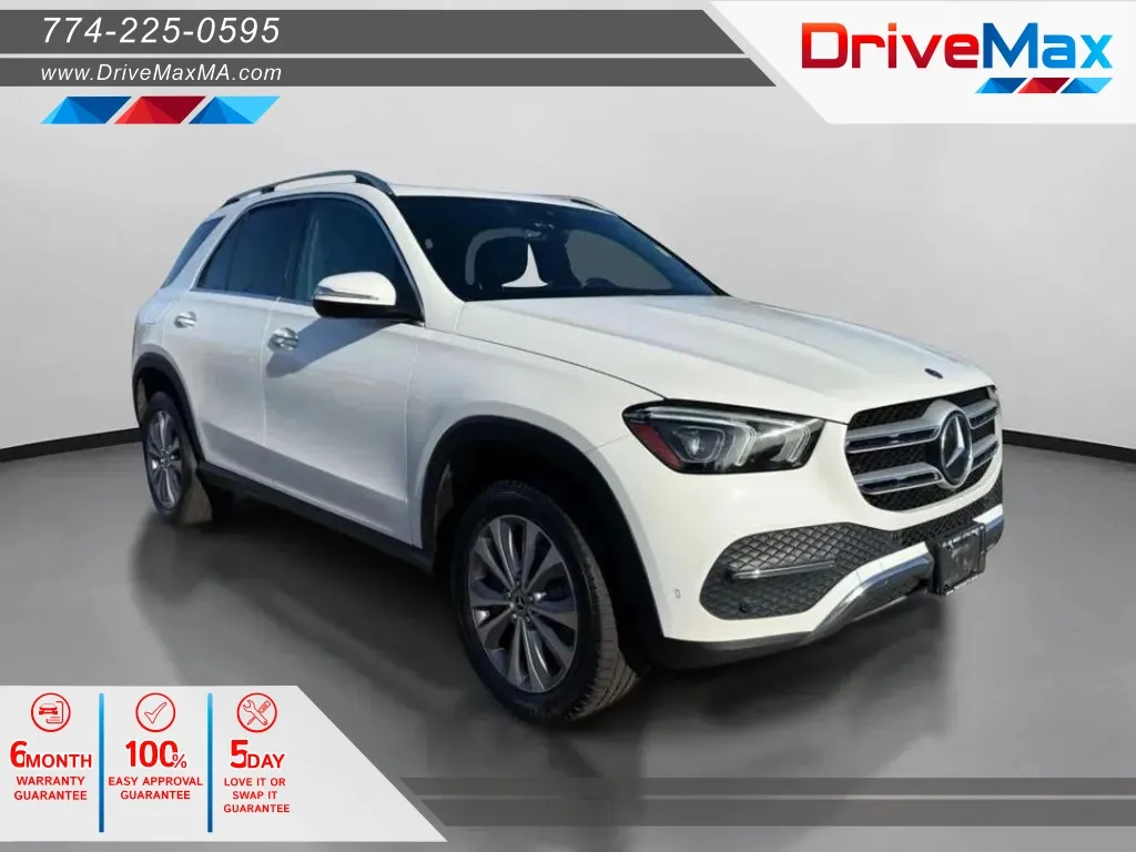 White 2020 Mercedes-Benz GLE 350 4MATIC Sport Utility 4D for sale in West Bridgewater, MA