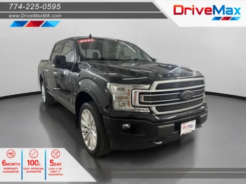 Black 2020 Ford F-150 SuperCrew Cab Limited Pickup 4D 5 1/2 ft for sale in West Bridgewater, MA