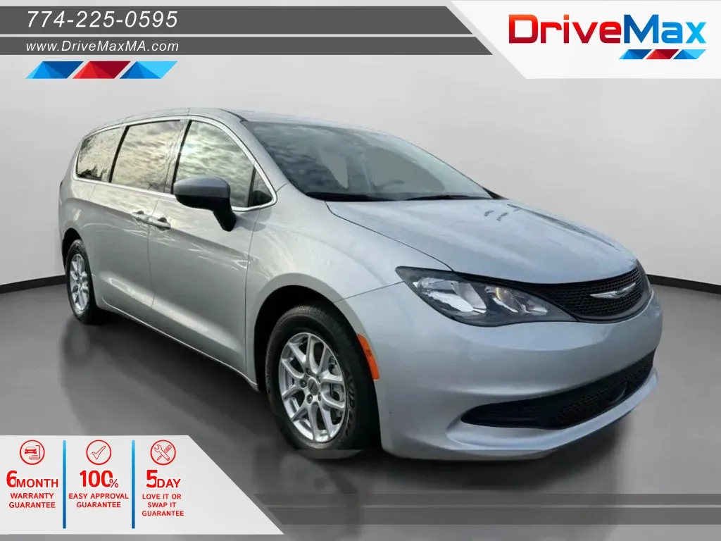 Silver 2023 Chrysler Voyager LX Van 4D for sale in West Bridgewater, MA