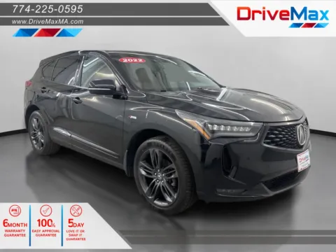 Black 2022 Acura RDX SH-AWD w/A-Spec Pkg Sport Utility 4D for sale in West Bridgewater, MA