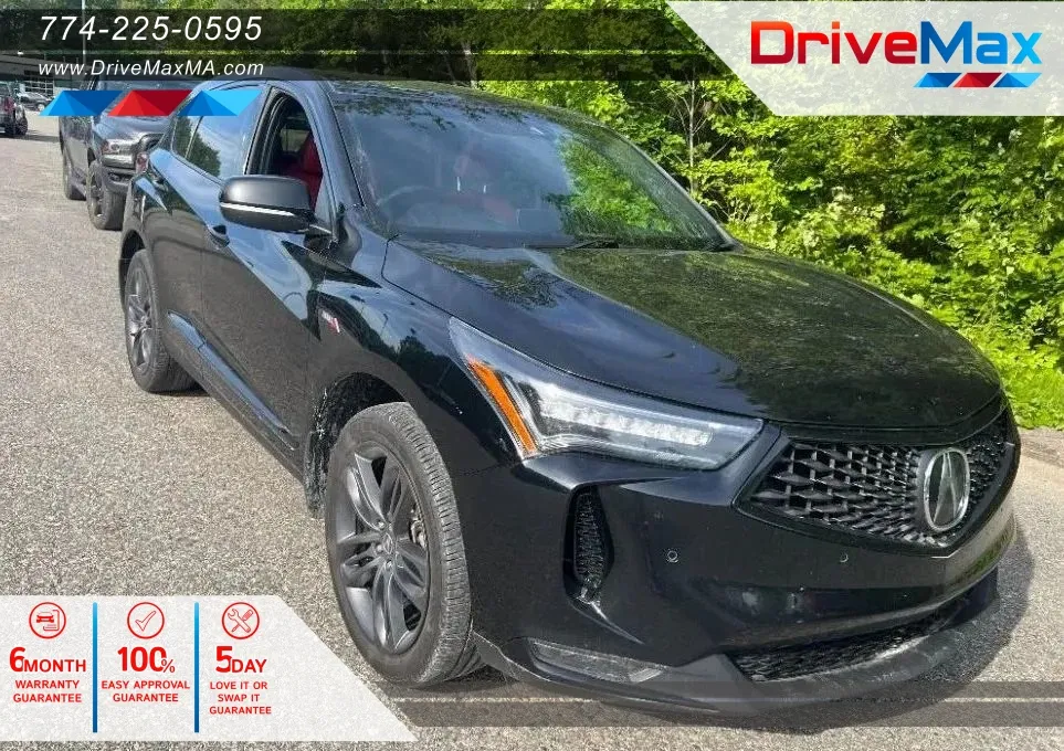 Black 2022 Acura RDX SH-AWD w/A-Spec Pkg Sport Utility 4D for sale in West Bridgewater, MA