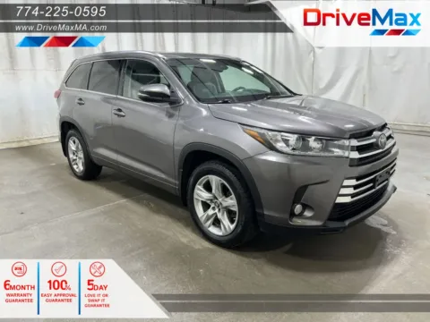 Gray 2017 Toyota Highlander Limited Sport Utility 4D for sale in West Bridgewater, MA