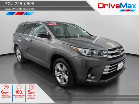 Gray 2017 Toyota Highlander Limited Sport Utility 4D for sale in West Bridgewater, MA