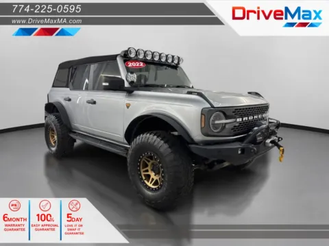 Gray 2022 Ford Bronco Badlands Advanced for sale in West Bridgewater, MA