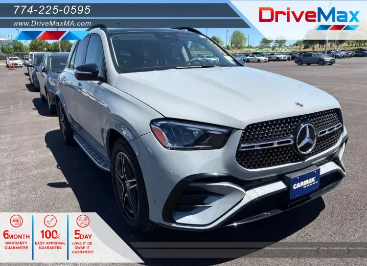 Gray 2024 Mercedes-Benz GLE 450 4MATIC Sport Utility 4D for sale in West Bridgewater, MA