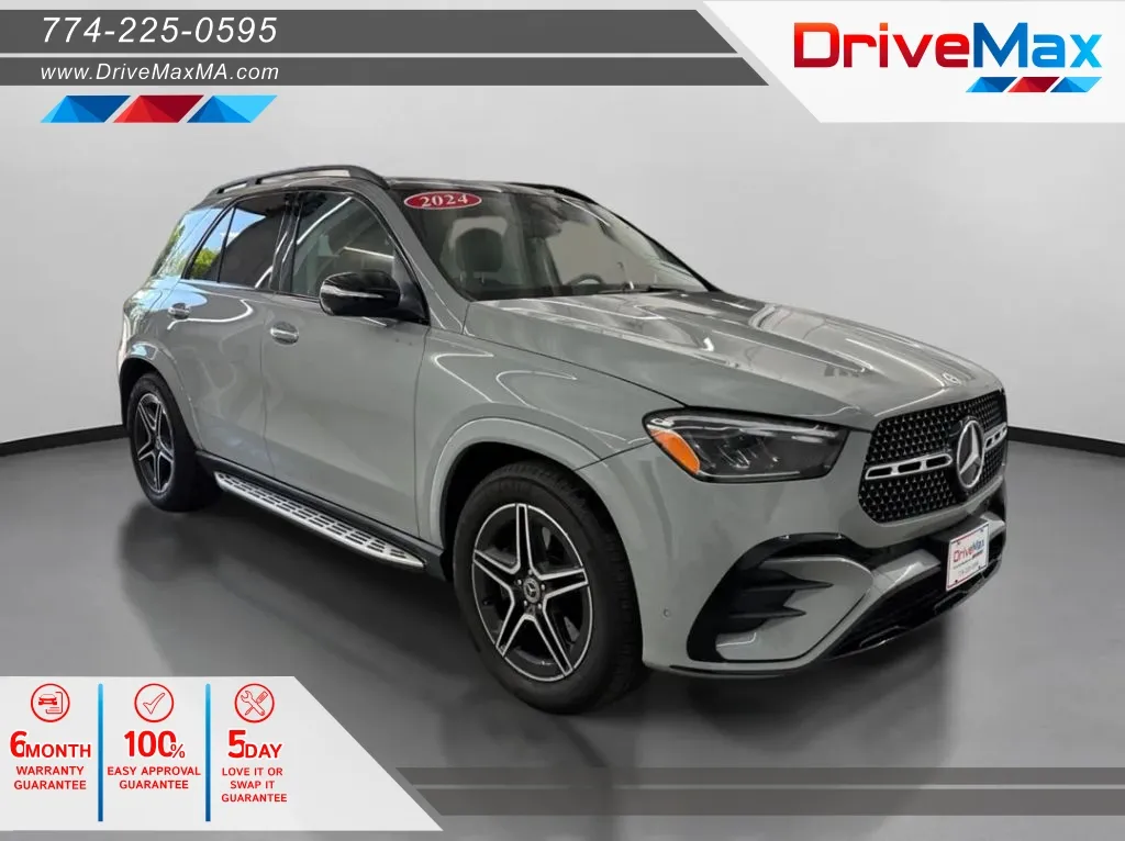 Gray 2024 Mercedes-Benz GLE 450 4MATIC Sport Utility 4D for sale in West Bridgewater, MA
