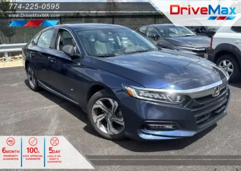 Blue 2019 Honda Accord EX Sedan 4D for sale in West Bridgewater, MA