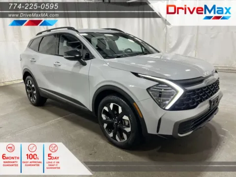 Gray 2024 Kia Sportage X-Line Sport Utility 4D for sale in West Bridgewater, MA