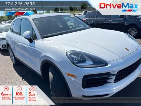 White 2021 Porsche Cayenne Sport Utility 4D for sale in West Bridgewater, MA