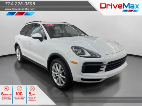 White 2021 Porsche Cayenne Sport Utility 4D for sale in West Bridgewater, MA