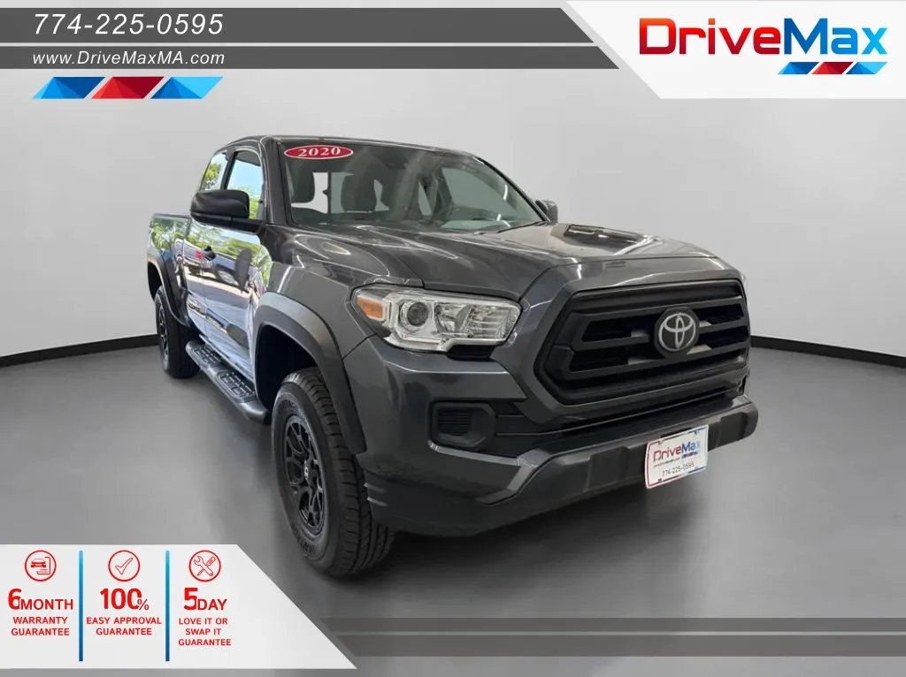 Gray 2020 Toyota Tacoma Access Cab SR Pickup 4D 6 ft for sale in West Bridgewater, MA