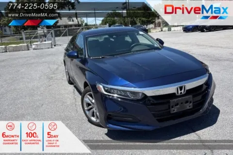 Blue 2019 Honda Accord LX Sedan 4D for sale in West Bridgewater, MA