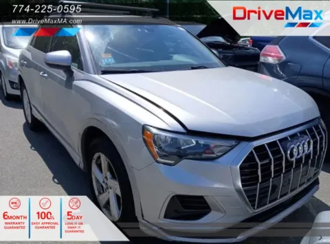 Silver 2020 Audi Q3 Premium Sport Utility 4D for sale in West Bridgewater, MA