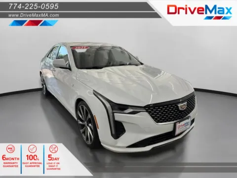 White 2021 Cadillac CT4 Luxury Sedan 4D for sale in West Bridgewater, MA