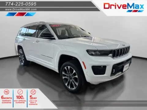 White 2023 Jeep Grand Cherokee L Overland Sport Utility 4D for sale in West Bridgewater, MA